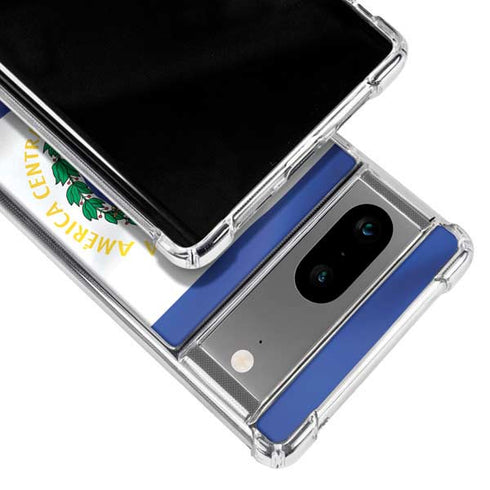El Salvador Flag Google Pixel 8a Clear Case